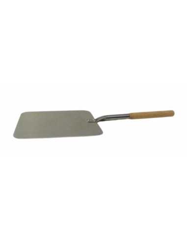 Square pizza house - Aluminium with stainless steel handle and wooden handle - Dimensions cm 28 x 28 x 58 h