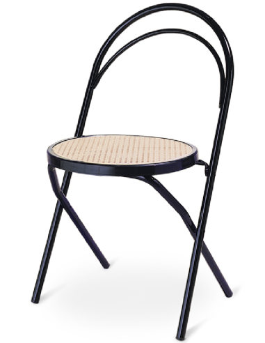 Silla - Estructura en tubular pintado con polvos epoxi - cm 42 x 48 x 88 h