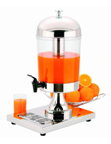 Professional juice and beverage dispenser 8 lt