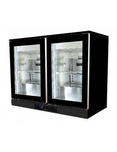 Aging display case - No. 2 doors - Cm 165 x 62 x 120 h