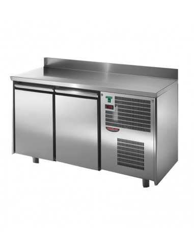 Tabla refrigerada - N. 2 puertas - Alzatina - Cm 146 x 60 x 95/102 h