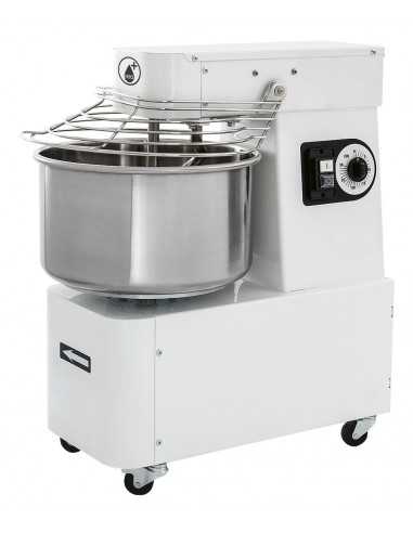 Spiral mixer - High hydration - Capacity Kg 35/41 liters - cm 48 x 82 x 85 h