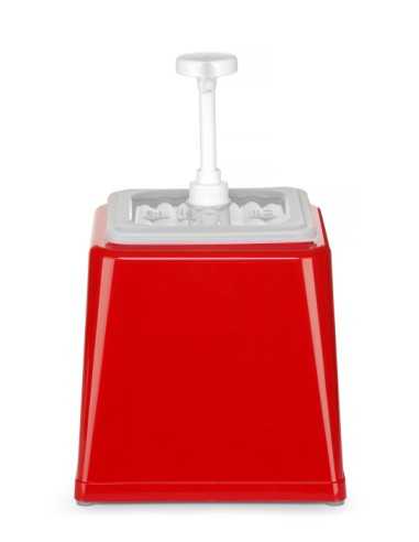 Dispenser 2.5 liter with 20 ml dosage red color