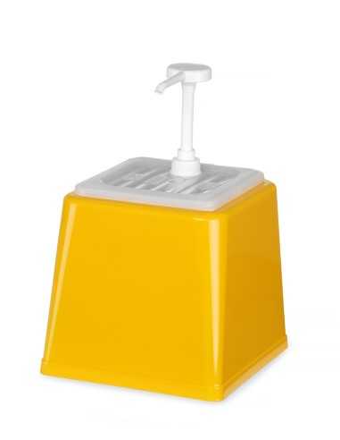 Dispenser 2.5 liter with 20 ml dosage yellow color