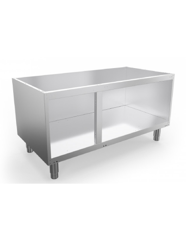 Neutra base with open compartment cm 120 x 64.5 x 62 h