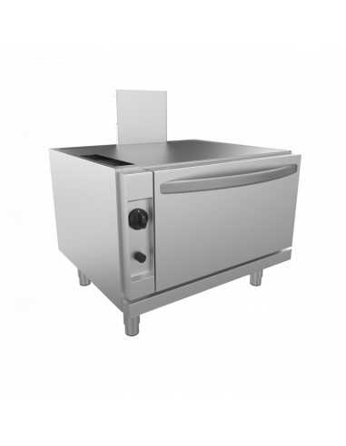 Base su forno gas statico GN 1/1 - Temperatura 110° a 280°C - Potenza gas 5 kw - cm 80 x 65 x 85 h