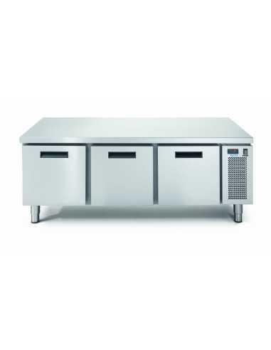 Tabla refrigerada - N. 3 cajones - cm 160 x 68.5 x 61.3 h