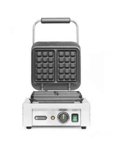 Professional waffle maker for 2 square waffles 3 x 5