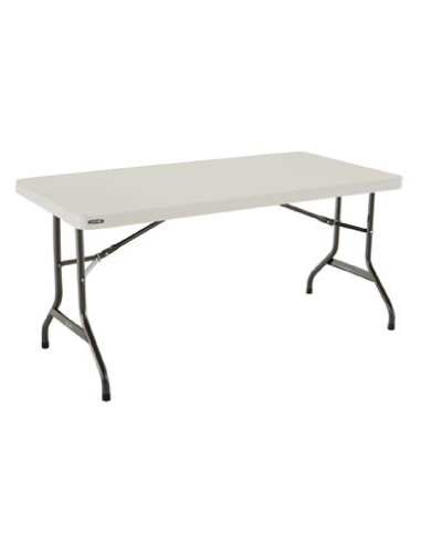 Rectangular table - Foldable - N. 6/8 seats - Dimensions cm 183 x 76 x 74 h