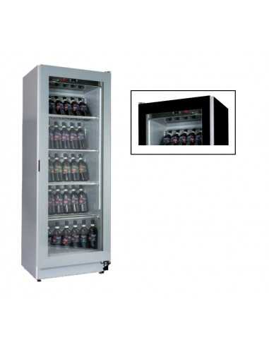 Expositor del vino - Monotemperatura:°C/+18°C - cm 81 x 52 x 190h