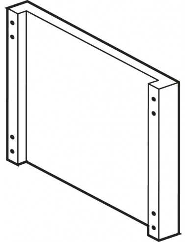 Necessary to apply drawers C-4 on mobile M-8 - Dimensions cm. 5x 53,5x 38