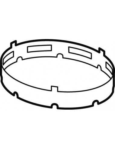 Ring for Wok- only for cast iron grills-Dimensions cm 22,5x 3