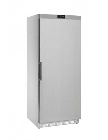 Armario refrigerado - Acero inoxidable - Capacidad lt 580 - Temperatura -18°C - N. 1 puerta - cm 77,7 x 71 x 189,5 h