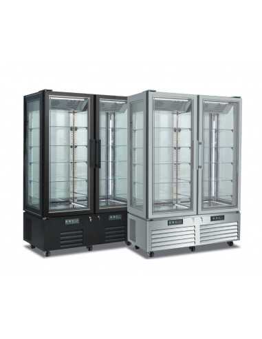 Vetrina refrigerata - Capacità 579 Lt - cm 132 x 64.8 x 195 h