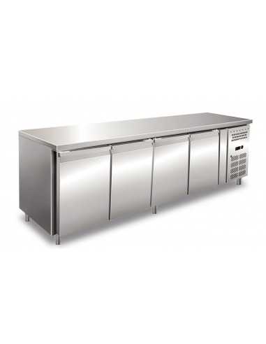 Tabla refrigerada - N. 4 puertas - cm 223 x 60 x 86h