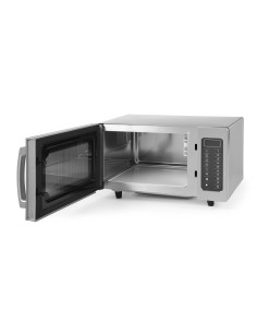 Forno a microonde grill digitale in acciaio inox piatto rotante in vetro  temperato WDB 900 COMBI Minneapolis