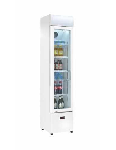 Espositore refrigerato per bibite - Temperatura +2+10 °C - cm 36 x 40.8 x 188 h