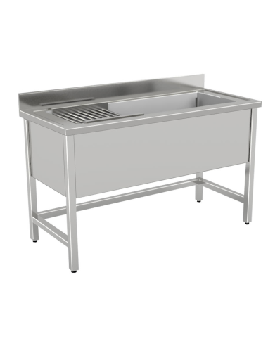 Macero sink and washing pots - Open - Depth 60