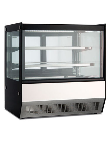 Pastry Display Case - Ventilated - Temperature 0 °C / +18 °C - Capacity 120 lt - Dimensions cm 70 x 56 x 73 h