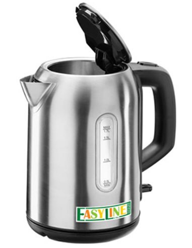 Professional electric kettle 1.7 liter with two power levels