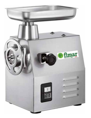 Meat mincer 150-250 Kg/hour - 5.2 cm mouth - Single phase