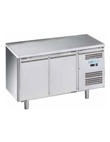 Tabla refrigerada -  N. 2 puertas - cm 136 x 70 x 85 h