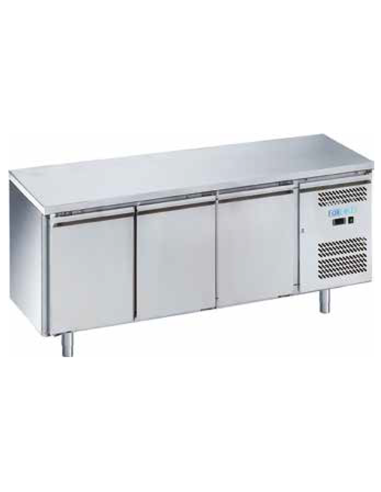 Refrigerated table - N. 3 doors - cm 179.5 x 70 x 85 h