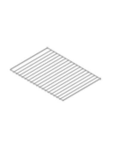 Flat chrome grill - cm 48 x 34 x 0.8 h