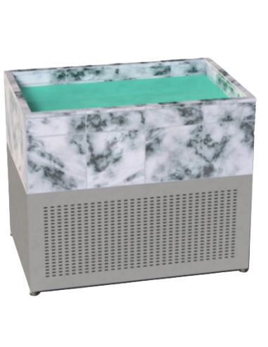 Merluzzo soaking tank - Volume 350 lt - cm 120 x 80 x 95 h