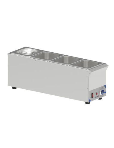 Salsa bath - Capacity 4 x GN 1/6 - cm 20.8 x 72 x 25.5 h