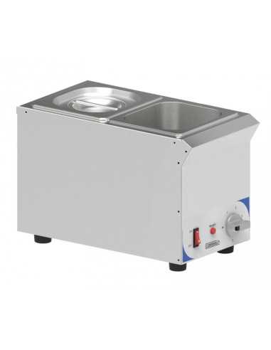 Salsa bath - Capacity 2 x GN 1/6 - cm 20.8 x 46 x 25.5 h