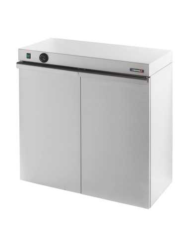 Flat warmer cabinet - N. 120 dishes Ø 35 - cm 80 x 46 x 87 h