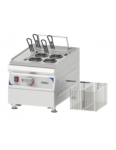 Electric cooker - N.4 baskets - Capacity 9 lt - cm 35.4 x 58.7 x 52 h