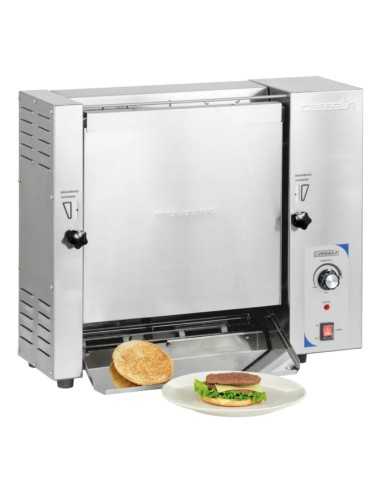 Tostadas verticales - N. 1200 brindis/h - N. 600 hamburguesas/h - cm 65 x 32 x 57 h