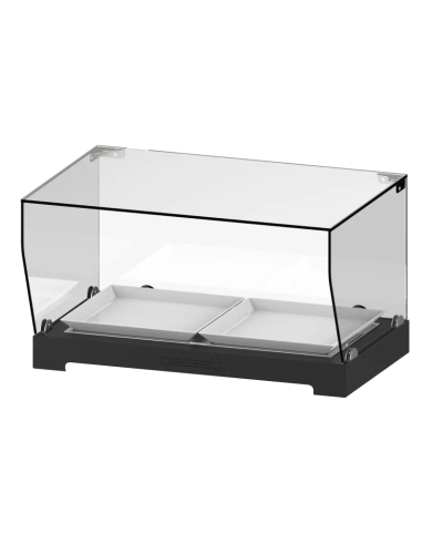 Refrigerated display case - N.2 eutectic plates - cm 68 x 46 x 39.5 h