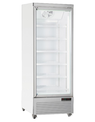 Refrigerated display case - Temperature (1)°/+10°C - Capacity lt 614 - Ventilated - cm 75 x 74 x 204 h