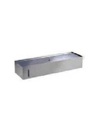 Tank - Lt .7 with plexiglass lid and support -For all 3, 4, 5 pans with direct steam - Dim. cm 58 x 1