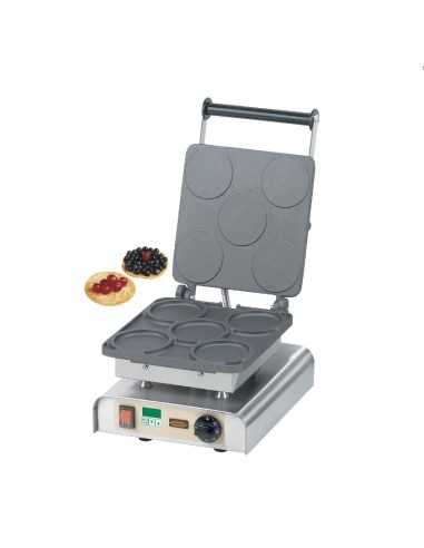 Waffle maker for 5 circle waffles