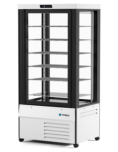 Vetrina refrigerata - Capacità 570 lt - cm 89 x 72 x 187 h