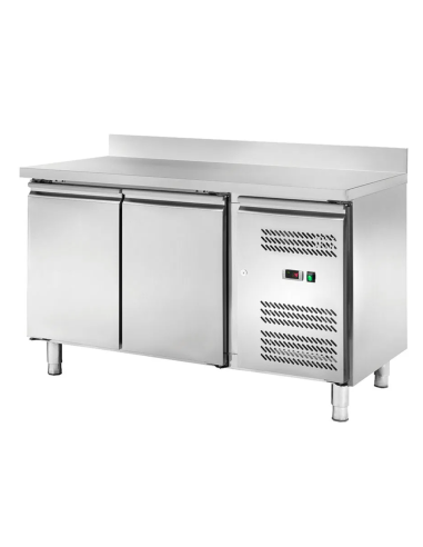 Refrigerated table - N.2 doors - Alzatina - cm 136 x 60 x 95 h