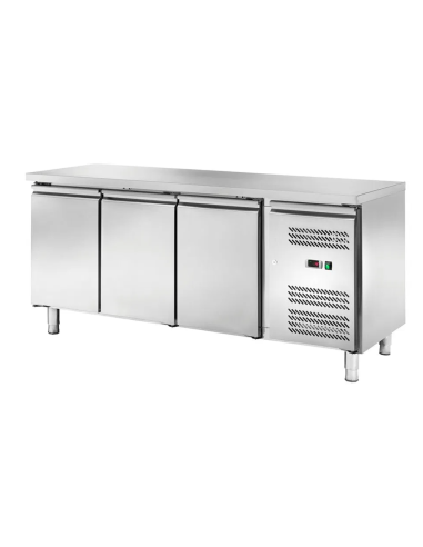 Refrigerated table - N.3 doors - cm 179.5 x 60 x 85 h