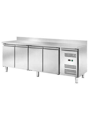 Refrigerated table - N.4 doors - Alzatina - cm 223 x 60 x 95 h