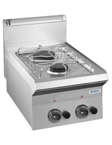 Cucina a gas - Da banco - N. 2 fuochi - cm 40 x 65 x 27 h