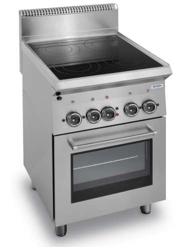 Electric kitchen - N. 4 plates - Electric oven ventilated grill - cm 60 x 65 x 85 h