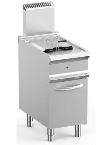 Gas fryer - Capacity 14 lt -  cm 40 x 73 x 118 h