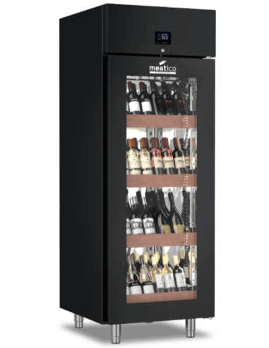 Espositore vino -  Temperatura +2° +20°C- cm 75 x 85 x 208 h