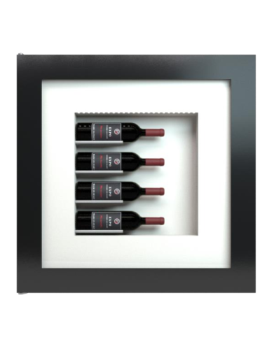 Quadro per vino - N.4 bottiglie - cm 78 x 78 x 15.5 h