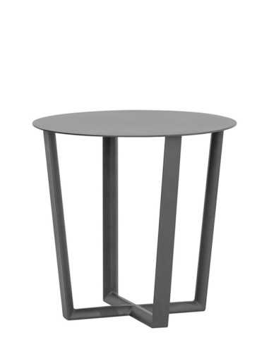 Table - Painted aluminium - Dimensions cm Ø 55 x 53 h