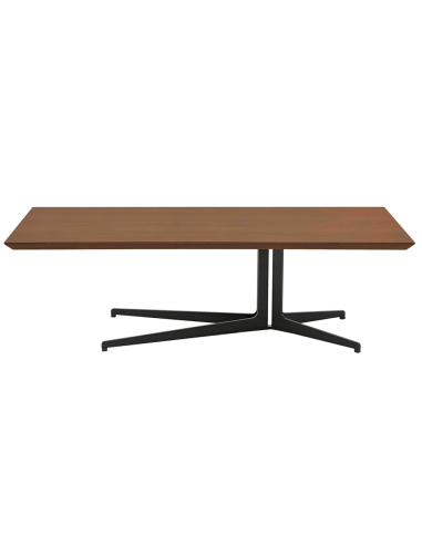 Table - Painted metal - MDF top - cm 120 x 60 x 35 h