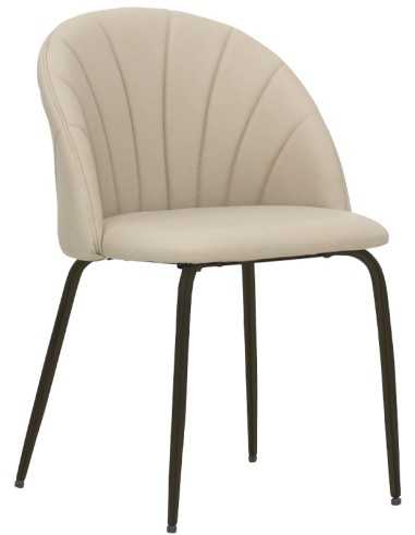 Interior chair - Eco-leather cover - cm 44 x 43 x 78 h